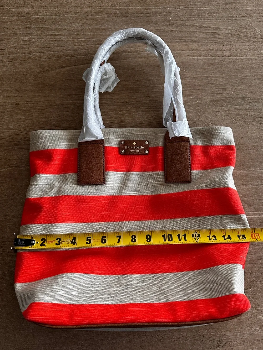 NEW Kate Spade ♠️ New York Jubilee Stripe Bon Shopper Tote Bag